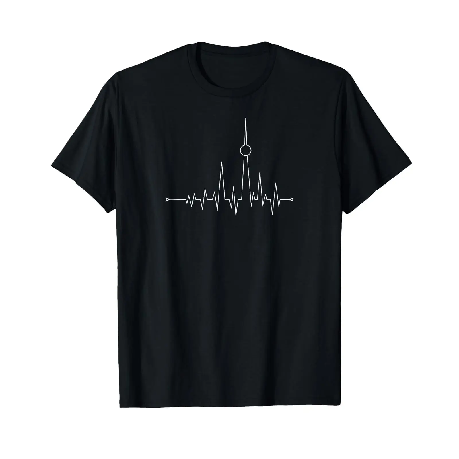 Vintage Fashion Berlin - Camiseta Heartschlag Berlin Puls com estampa