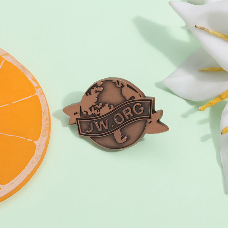 Vintage Fashion Org - JW. ORG-Pins de esmalte retrô para