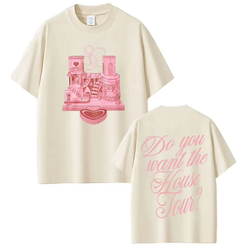 Vintage Fashion Houses - Camiseta Vintage Sabrina Carpenter com Estampa