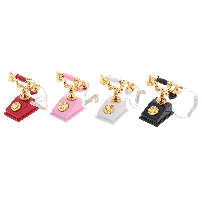 1:12 telefone vintage casa de  - Vintage Fashion Houses avaliação e preço